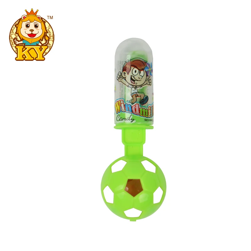 Candies supplier wholesale custom plastic football shape nipple hard candy lollipop