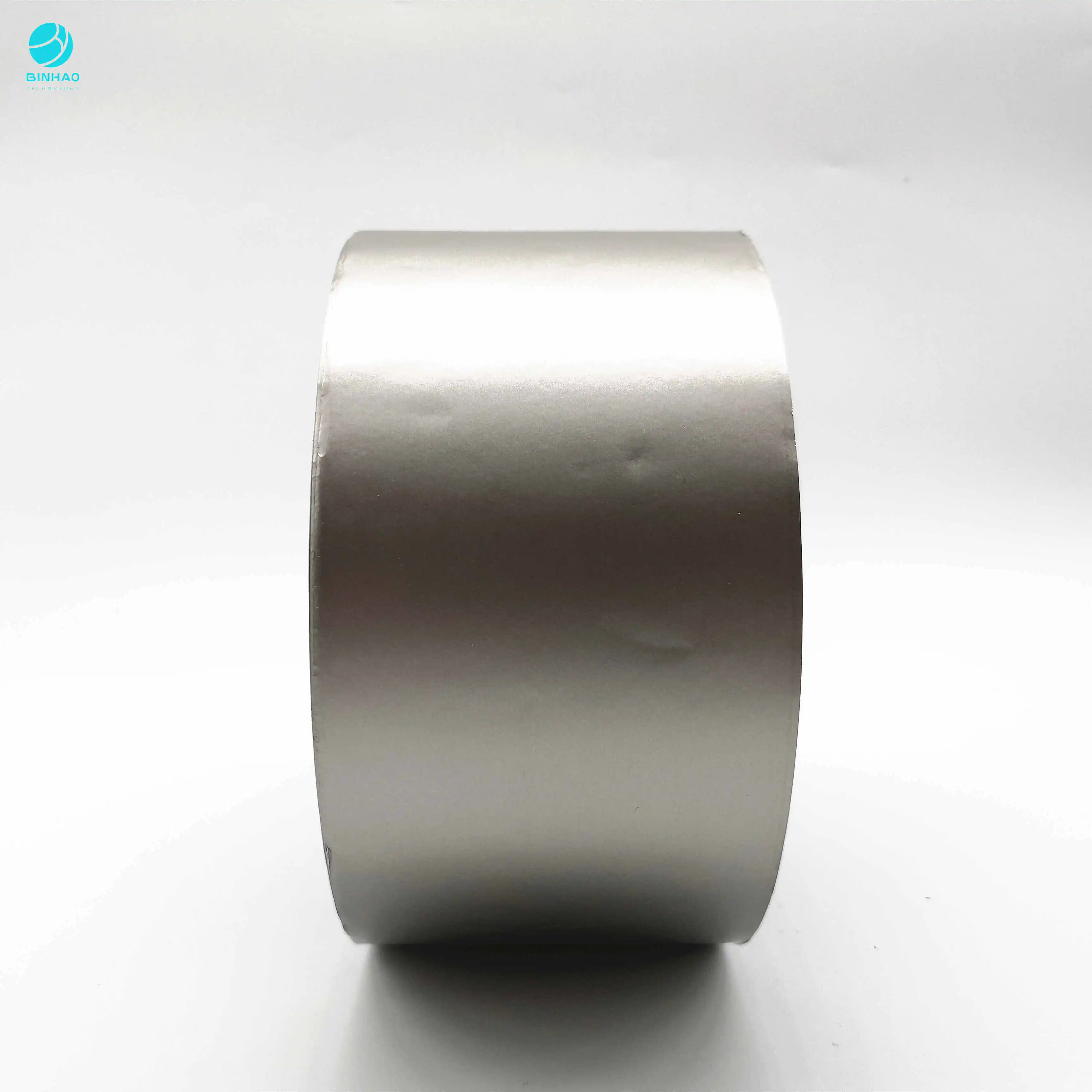 Silver Aluminum Foil Paper For Custom Use In High Speed Machinery HLP