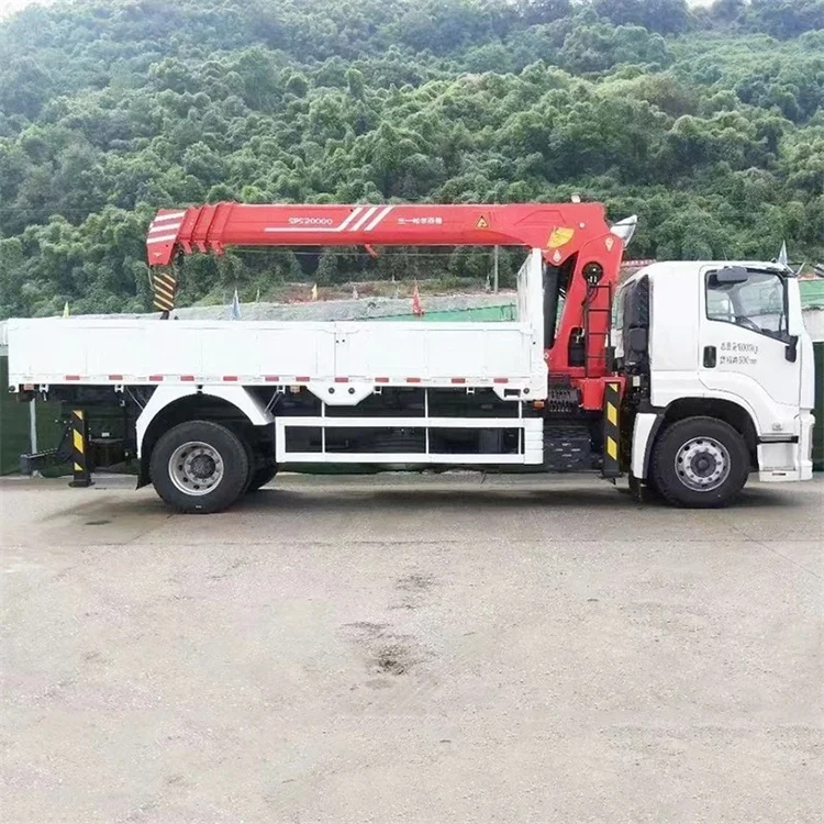 Isuzu Giga 205 л.с. 4*2 грузовой Автокран с краном 12 тонной прямой ручной буксировкой евро 6