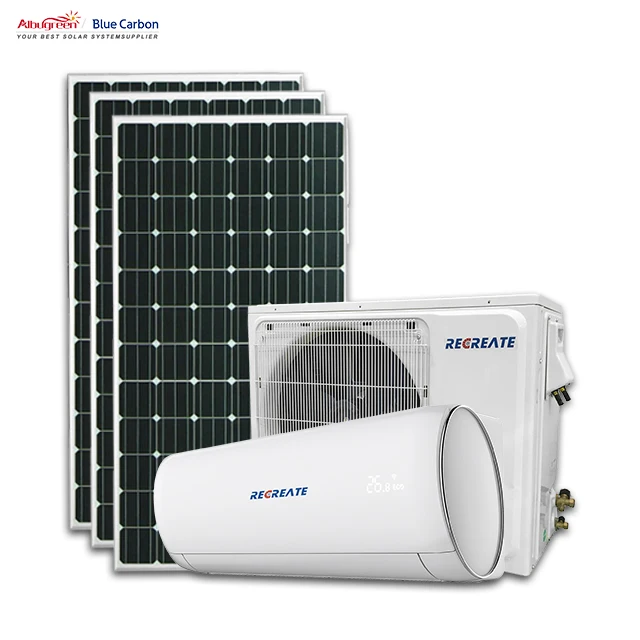 solar air conditioner home  Pure DC Solar Air Conditioner System 24000btu spilt air conditioner solar units solar panel home