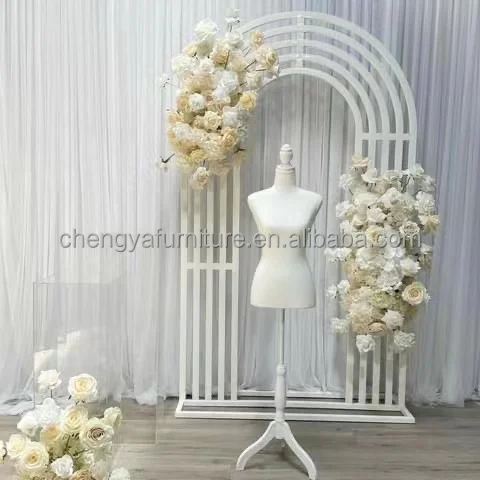 Wedding Backdrop Metal Arch Stand Modern Metal Display For Wedding