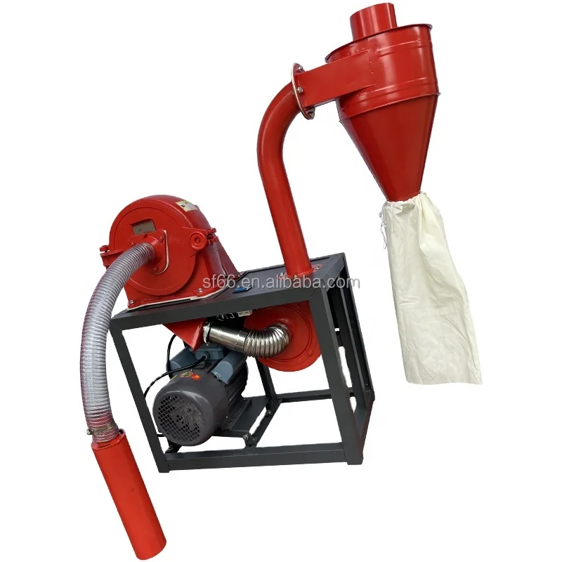shaofeng High Production Maize Cob Crusher Corn Grinding Machine Grain Grinder
