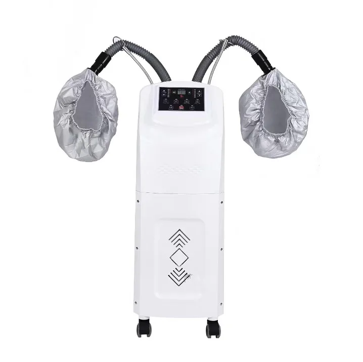Hair Salon Care Professional O3 Ozone Micro Mist Hair Steamer Standing Type for Deep Conditioning Hydration Dry Hair Treat