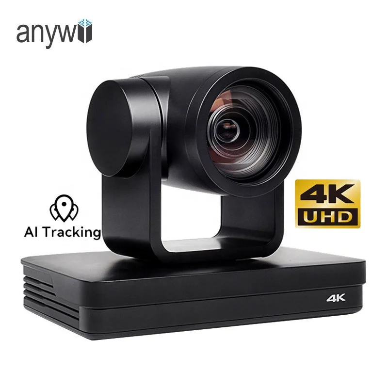 Anywii wholesale Factory Price USB HD MI SDI ptz conference camera 4k AI tracking usb3.0 conference camera  for meeting