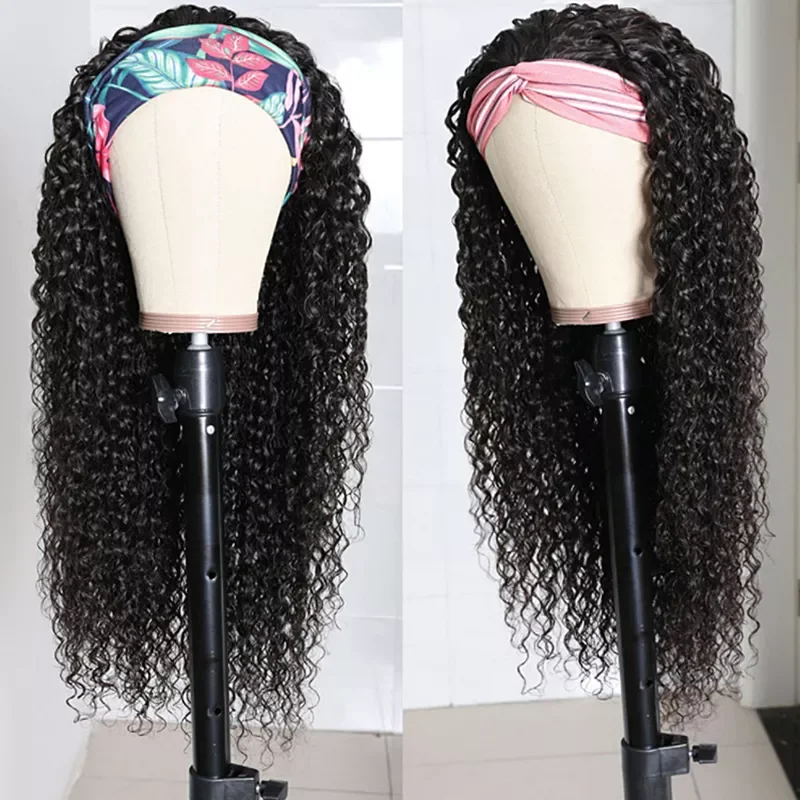 Захватывающий быстрая доставка 100% человеческие волосы необработанный полноразмерный парик с челкой модный длинные афро вьющиеся вьетнамские