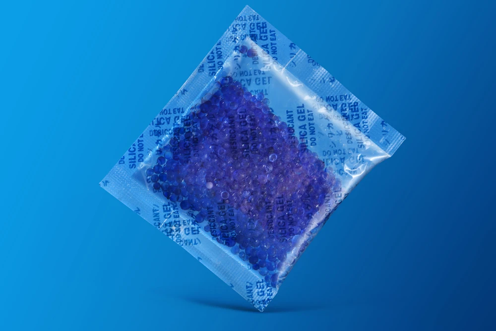 MINGHUI 5g Static Drying RoHS Reach DMF Standard Desiccant Silica Gel Desiccant Silica Gel Bag