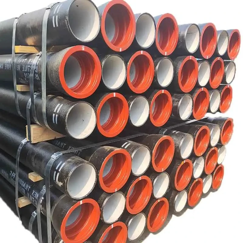 Ductile Cast Iron Pipes and Fitting ISO 8329 K9 DN 200 300 350 China  Rings 8 Inches Ductile Iron 270