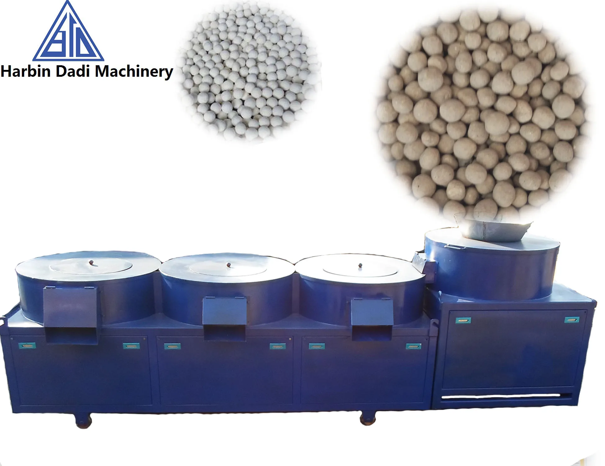 Harbin Dadi Organic Fertilizer Pellet Making Pelletizer Machine For Animal Feeds Granulator