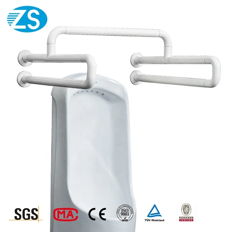 Bathroom toilet urinal grab bar