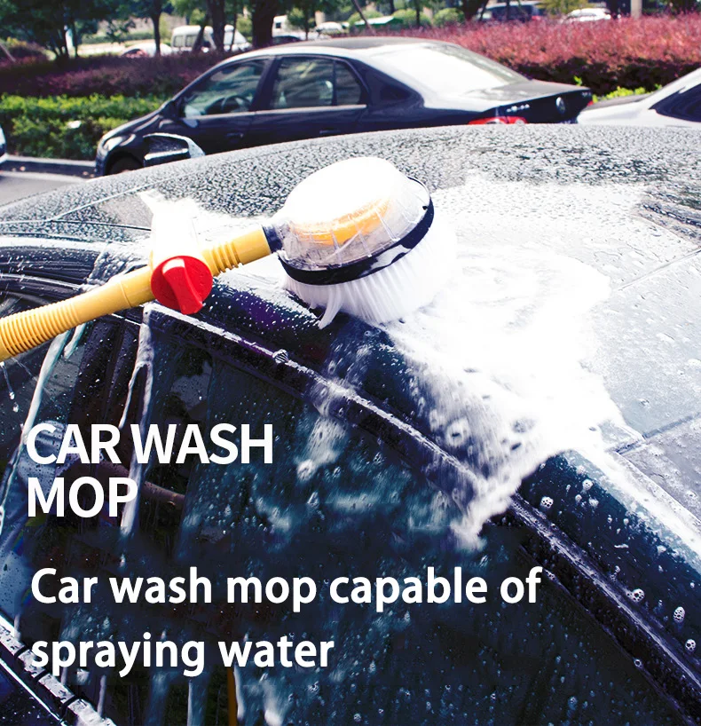 New arrival 360 degree automatic car wash brushes rotating chenille car wash cleaning details brush