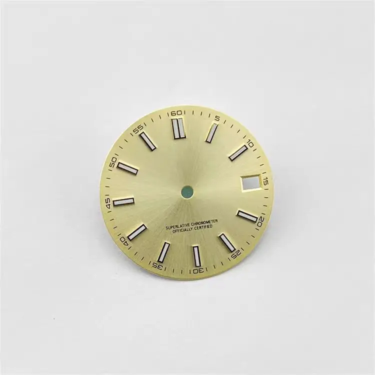 28.5mm Watch Dial Fit for NH35 Movement with Luminous