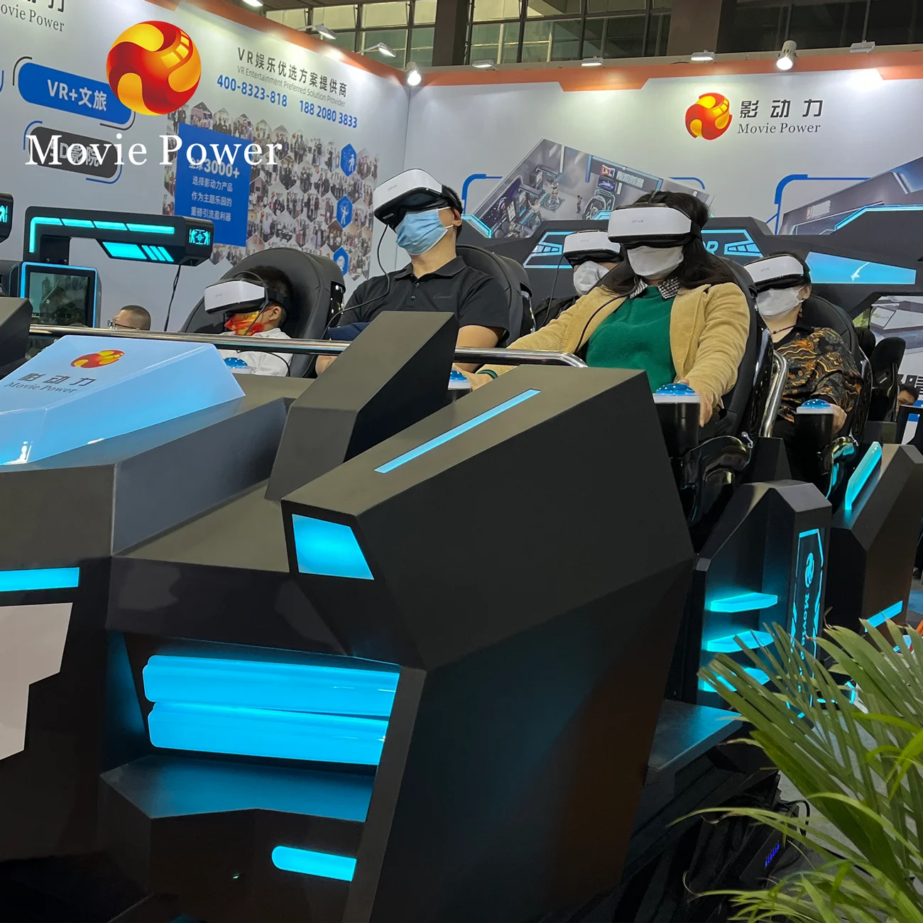 9D Vr Machine Amusement Park Vr Cinema Multiplayer Gaming 9D Virtual Reality Arcade Vr Game Machine