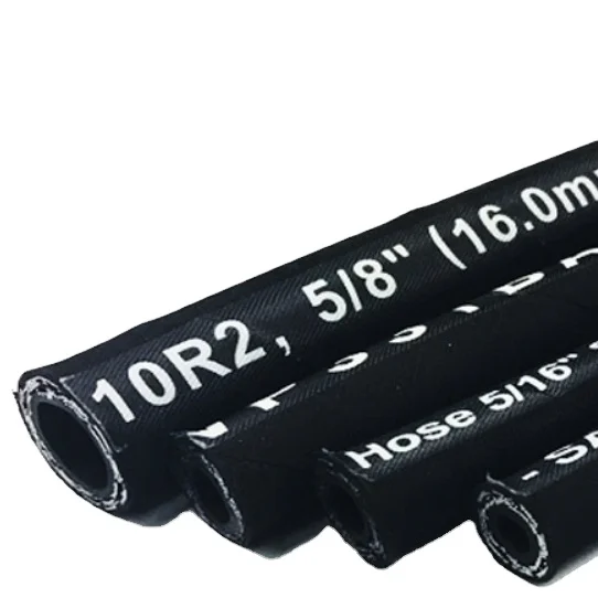 Oil Resistant SAE100 R1AT Hydraulic Rubber Hose