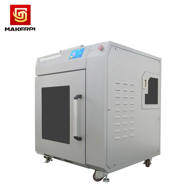 MakerPi S400 двухслойный металлический корпус 3d принтер сравнение цен Drucker 400 самый большой