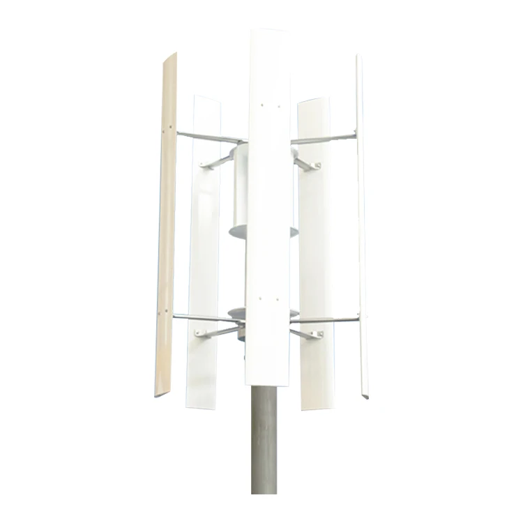 2KW Vertical Axis Wind Power Generation System 48V Alternative Energy Generator Small Wind Turbine