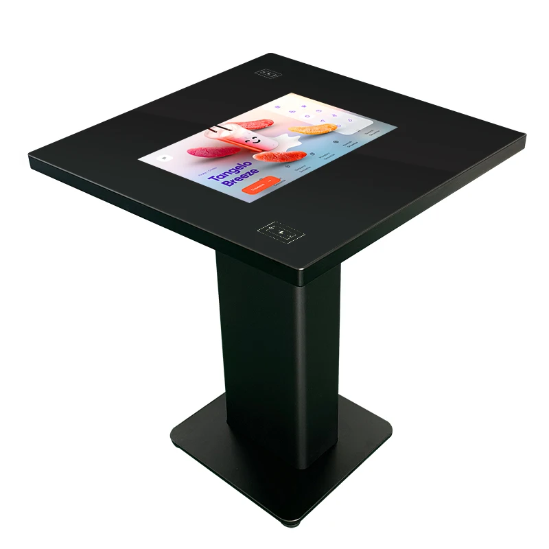 bar coffee touch electronic cell phone advertising display digital lcd charge waterproof smart 21.5 interactive table