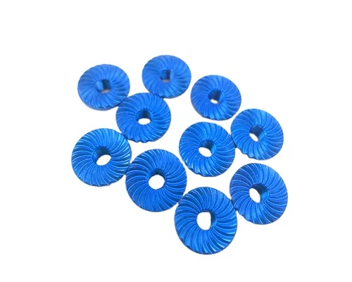 RC колесные диски из алюминиевого сплава орехи в золотистом цвете с высоким качеством