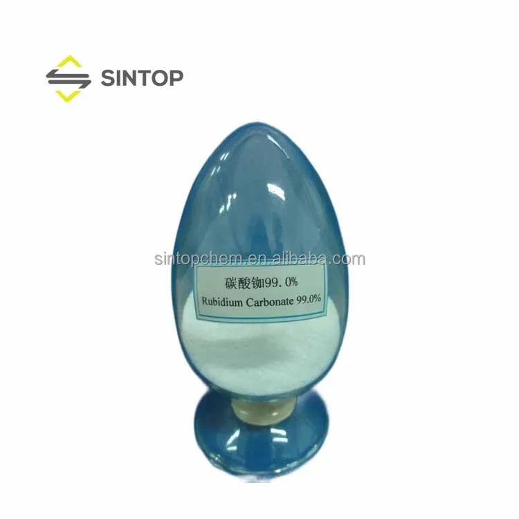 Competitive price high quality CAS 584-09-8 Rb2CO3 Rubidium carbonate 99.9% 99.99%