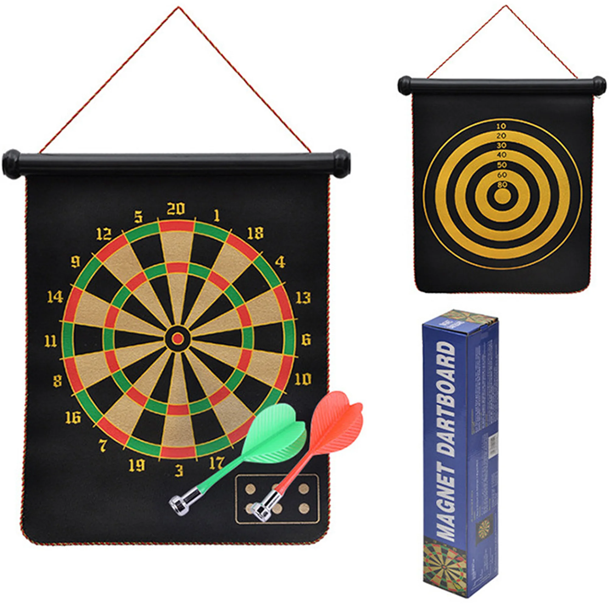 15 inch indoor magnetic dartboard children toy darts security professional double-sided household target magnet magnet suits