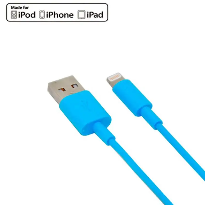 MFi сертификат TPE круглый usb-кабель для передачи данных 8Pin C48 зарядный кабель ipad/Iphone