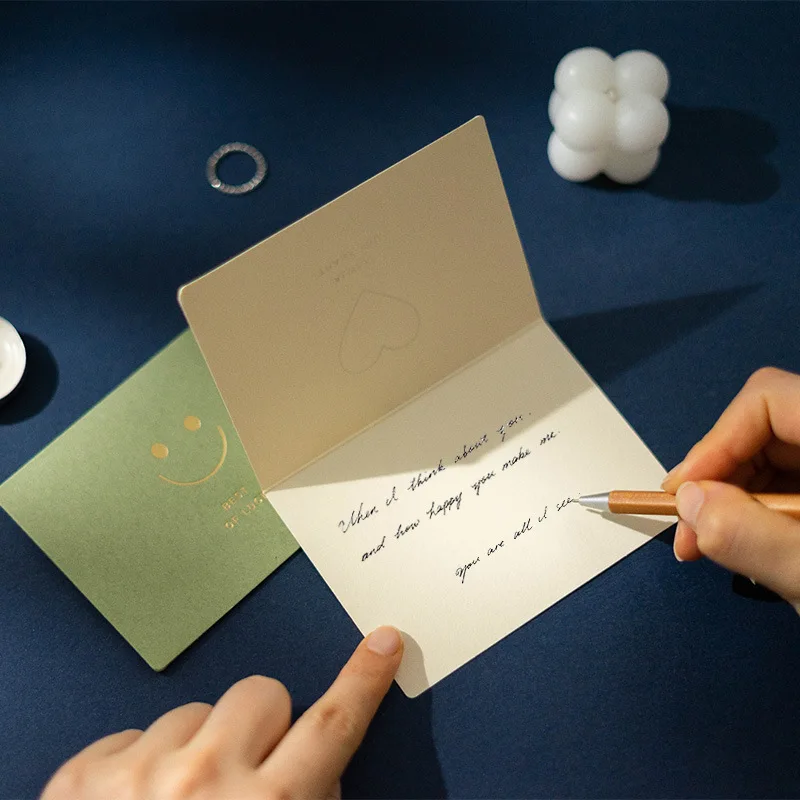 Direct Sales By Manufacturers Thank You Cards Paper Business Gift Card Envelope Custom Luxury Paper Gift Card Packaging