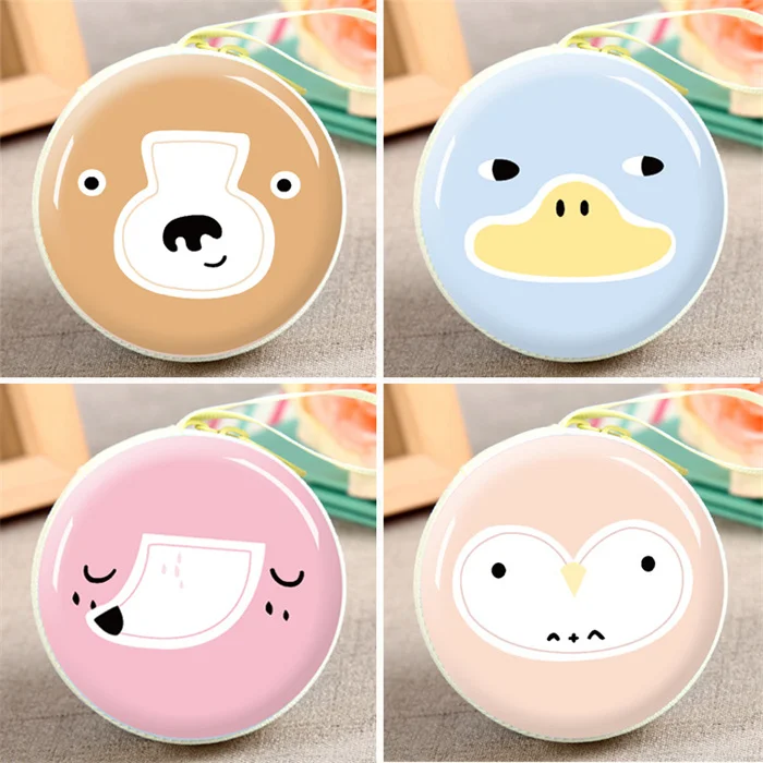 UK 2023 New Arrival Custom Fashion hand made small cute coin purse and High quality Various colors cartoon metal round coin box