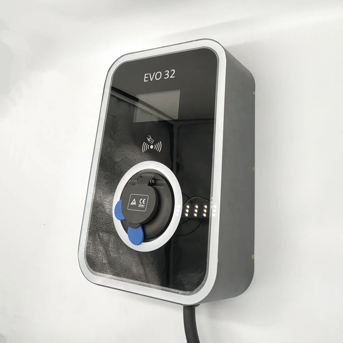 
7.3KW 230V 32A ev wall charger with type 2 socket and type B RCD,charging pile,EV level 2 charger,OEM 