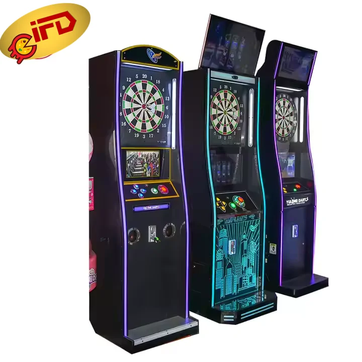 IFD Indoor Sport Entertainment Machine Coin Operated Electronic Online Play Dart Machine For Sale