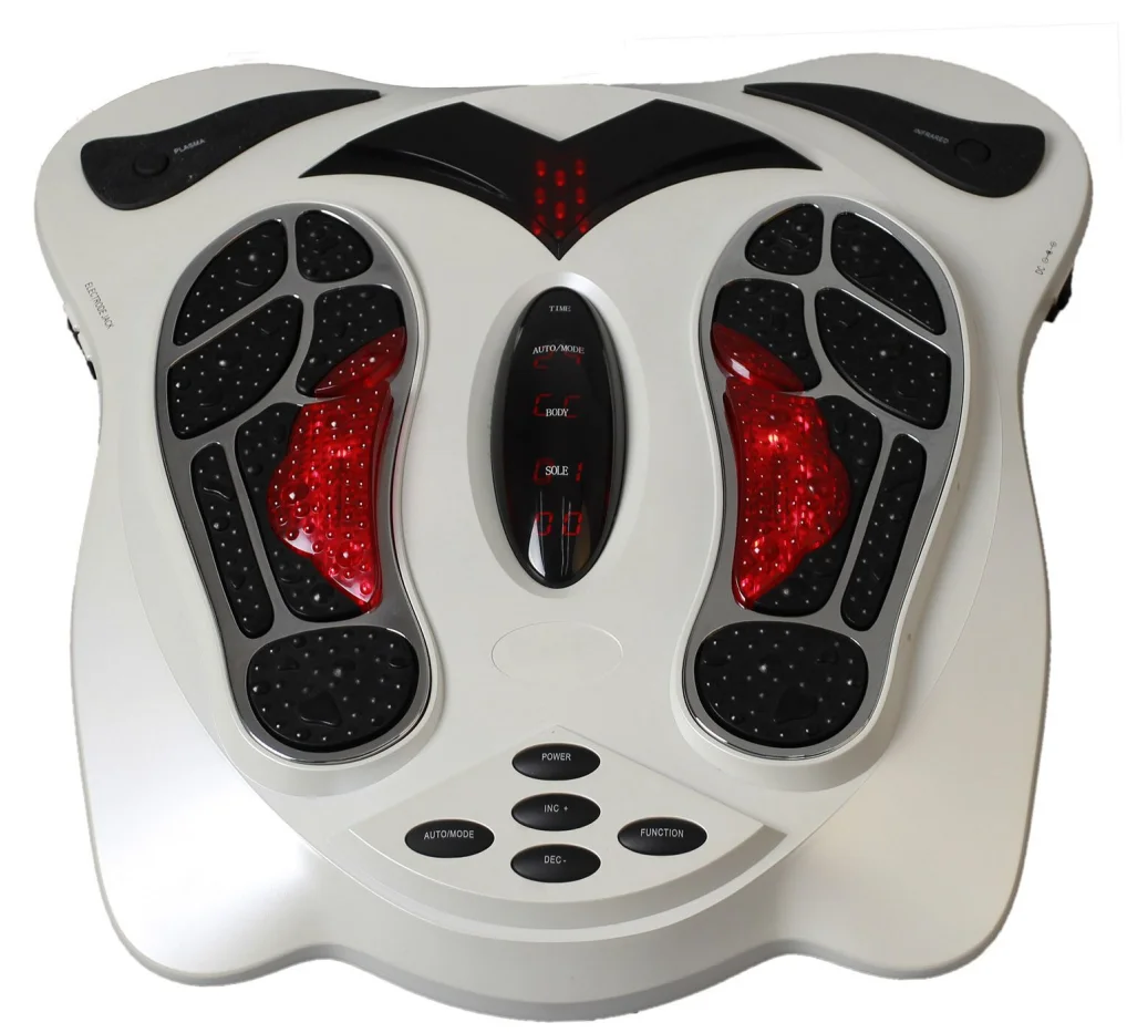 Esino ODM 8 Electrode Pads Body Tens Unit Massage Pulse Foot Massager Machine_0