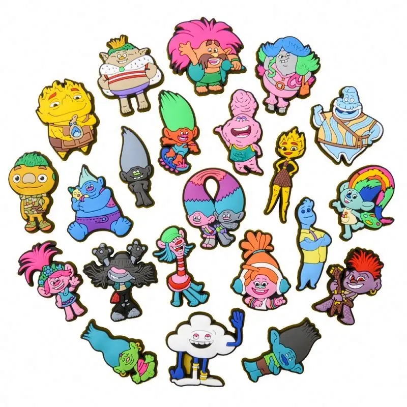 2024 Wholesale Of New Products 2024 lucky charms  Clip Stickers lucky charms straw topper stanley cup Cartoon Shoe Charms