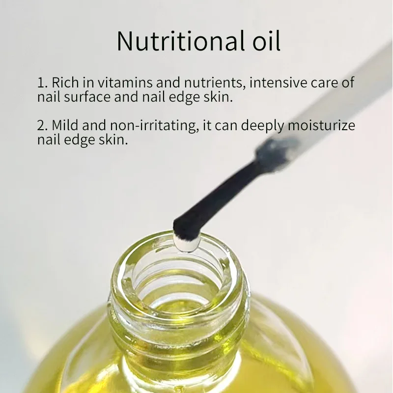 Nails Organic Botanical Nutrient Oil Rose Lavender Jasmine Nail Oil Care Professional Nail Cuticle Oil Surface Smoothing