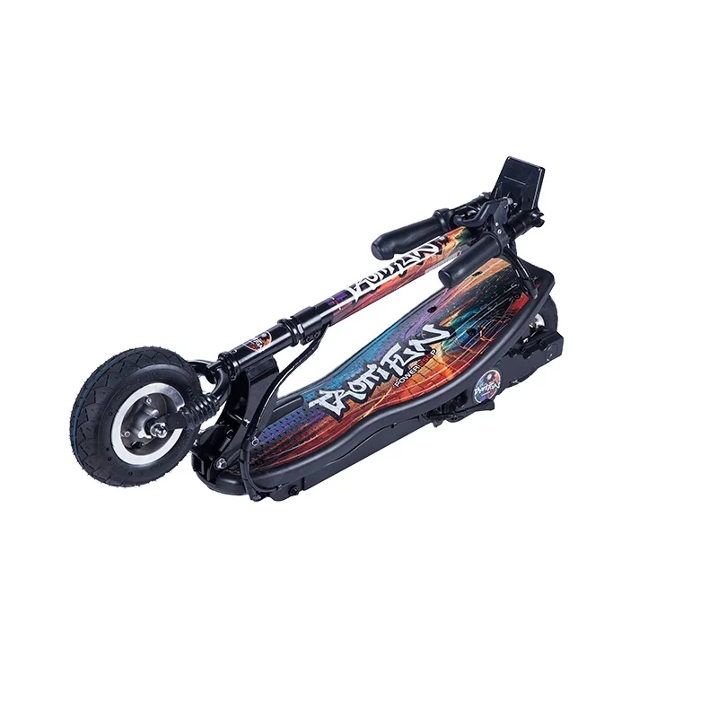 
kick scooters adult 12 mini two foot plate push scooter with foot brake folding foot pedal scooter 