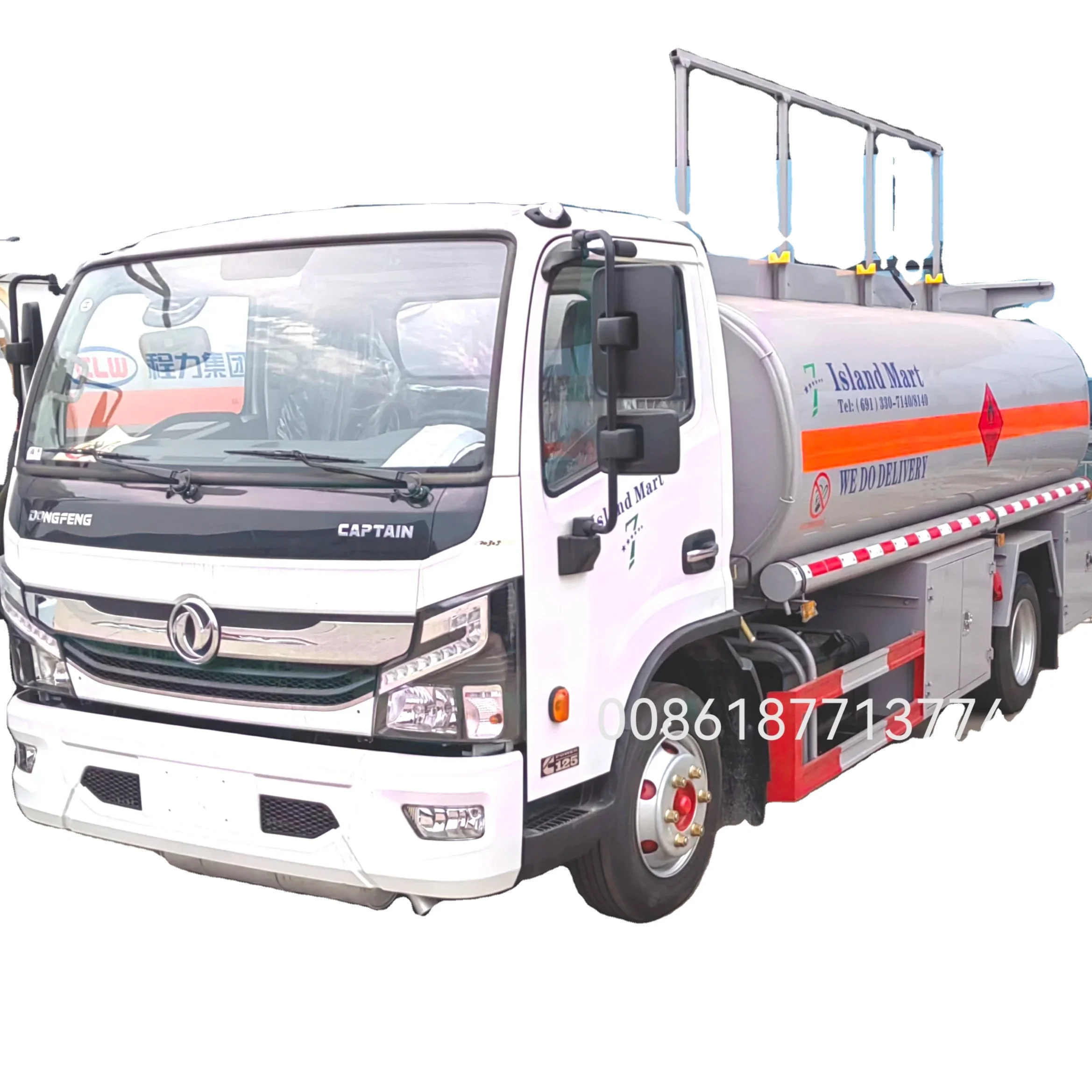 NER USED Factory Dongfeng Brand 10, 000liters Fuel Tank Truck Small Mini Oil Transport Tanker with Oil Dispenser in Pakistan
