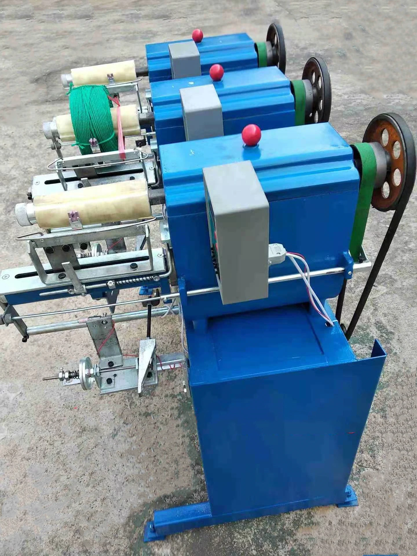 PP Cotton Thread Rewinder Machine Cone Spool Winding Machine