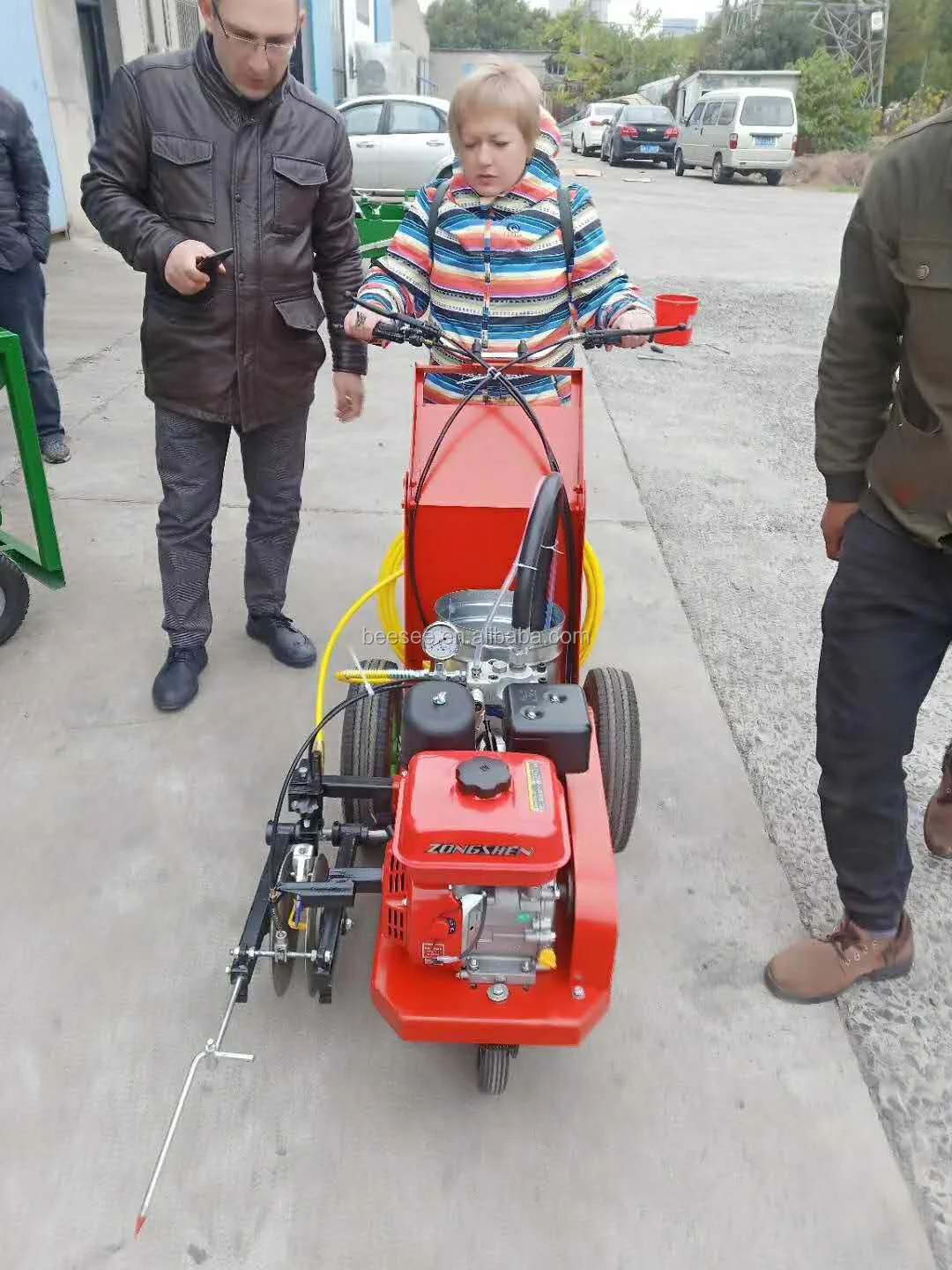 
Marking Line Machine/Line Marker Machine For Running Track construction install 