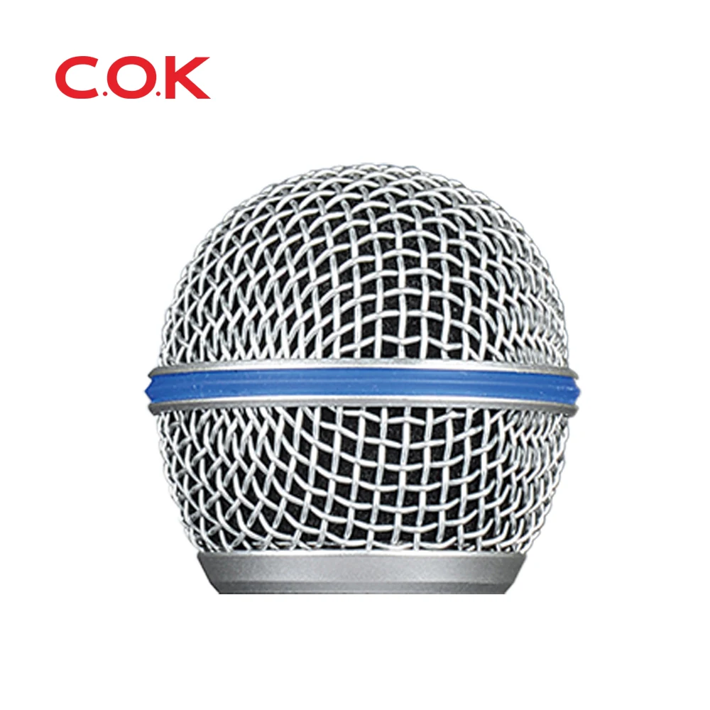COK cheap plastic Wired cardioid Dynamic Microfone Handheld Vocal Microphone