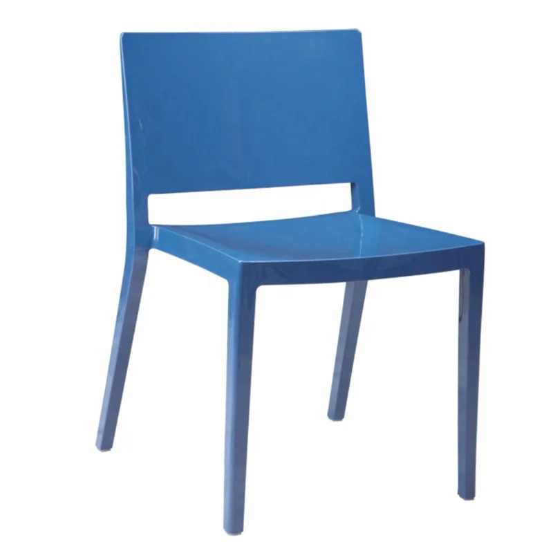 Morezhome factory plastic stacking cafe chair restaurant furniture