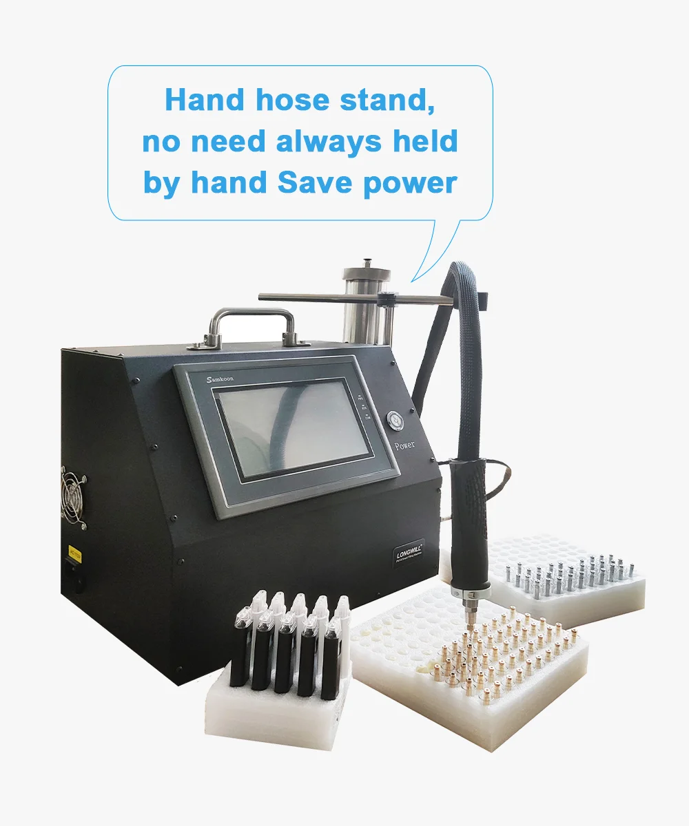 Full Spectrum preheat Handheld Filling Machine 1 2 3 4 5G Cartridge Filler High Precise For Start Business Lead Free Cart Filler