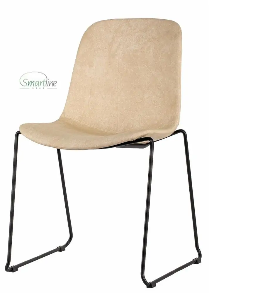 Good Quality PU dinning chair with sledge for home or commercial use