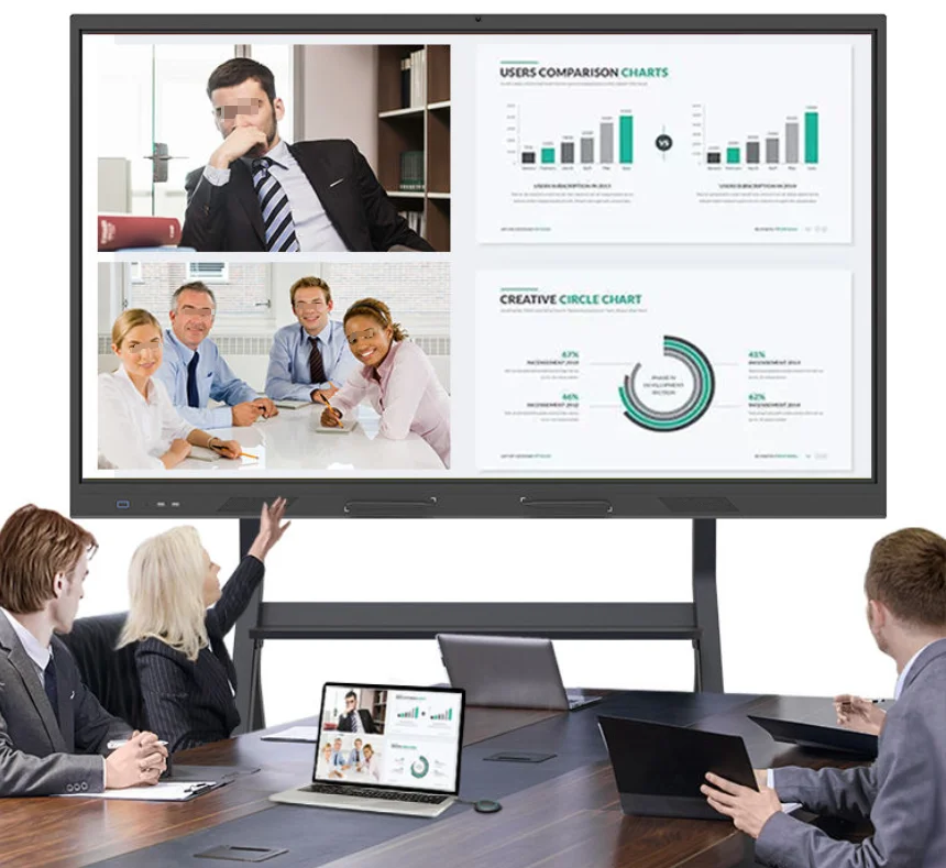 2024 New Products 32/43/65/75/86/110 Inch Smart Whiteboard Interactive Panel Interactive Board