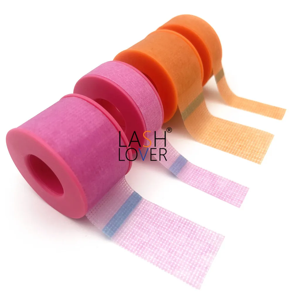 Lash Lover Orange Blue Pink Silicon Gel Eyelash Tape for Sensitive Skin Lash Extension