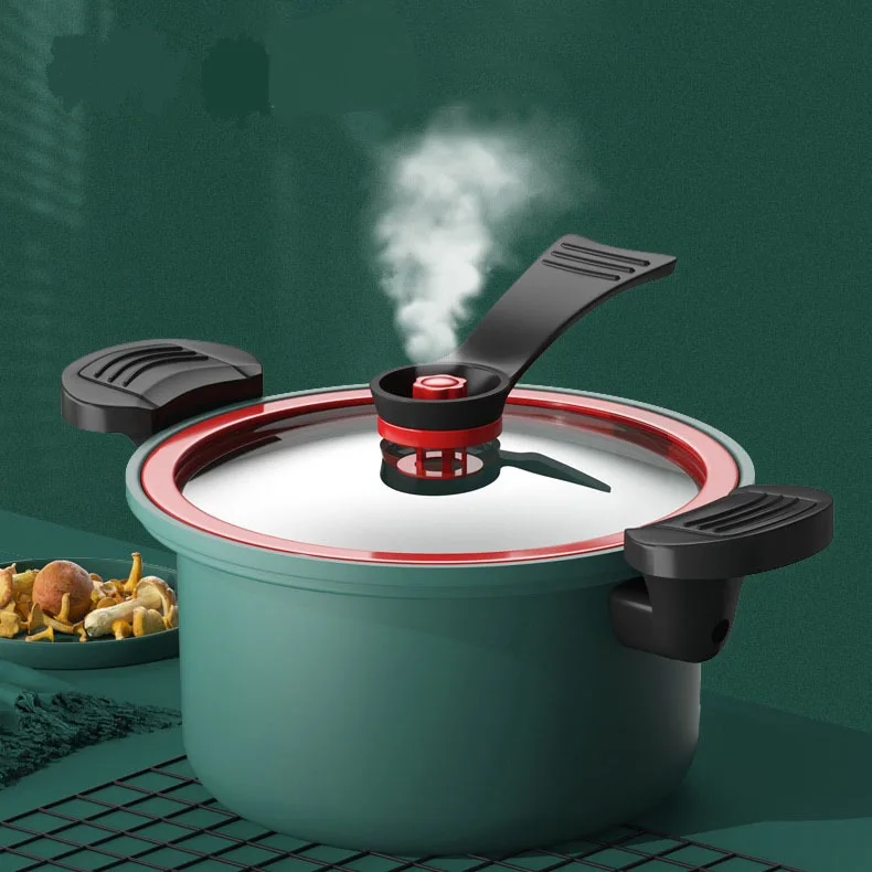 5L 26CM multifunctional cookware totipotent pot slow cooker Soup Pot Stew Pot nonstick micro Pressure Cooker (1600350156993)