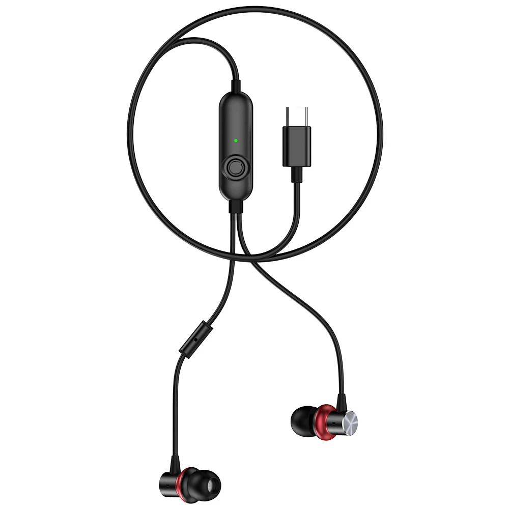 New product Type-C Voice Change earphone  male to female headphones for Mobile Phone Earphone