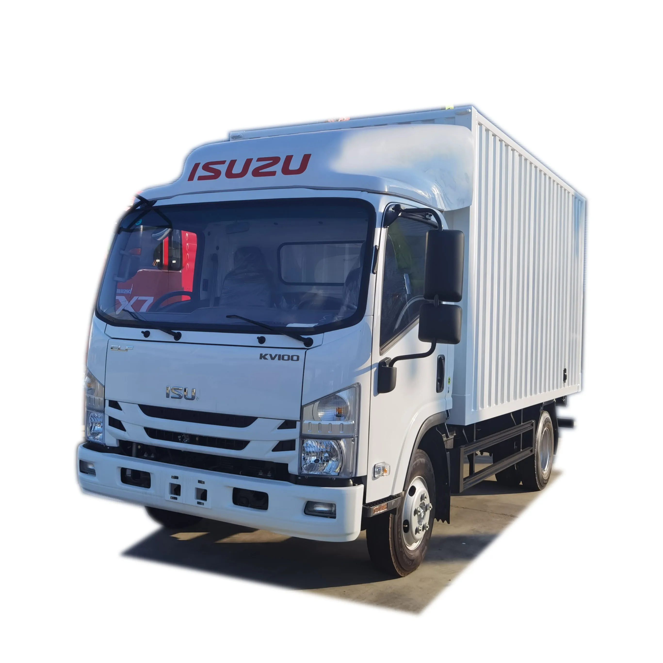 kv100 Japanese 5 ton cargo van truck Japan 6 ton van truck cheap price in Russia