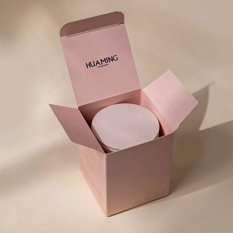 Huaming Luxury Rose Gold 60% Sandalwood and Pear Soy Wax Aromatherapy Scent Candle Wholesale Scented 10oz Candles for Resale