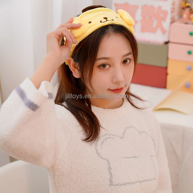 New Design Women Girls Custom Headband Spa Animal Pattern Kulmoi Crayon Shin-chan Pokemon Makeup Headband