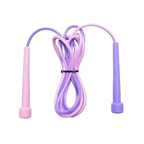 2024 Trend Professional Adjustable Length PVC Weighted Jump Rope Fast Delivery Fitness Equipment Hot Selling Speed Smart Boxing