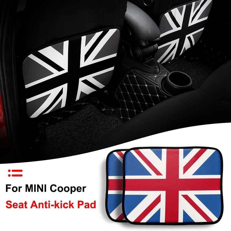 Universal Cars Accessores Interior Accessories Durable Car Seat Back Kick Pad Child Protective Mat Anti-dirty For BMW  mini