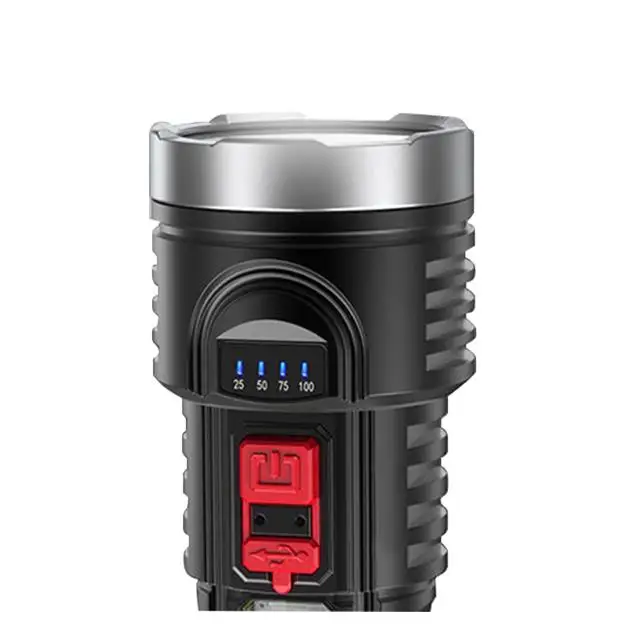 new product ideas 2024 COB led flashlight torch light flashlights plastic with batteries