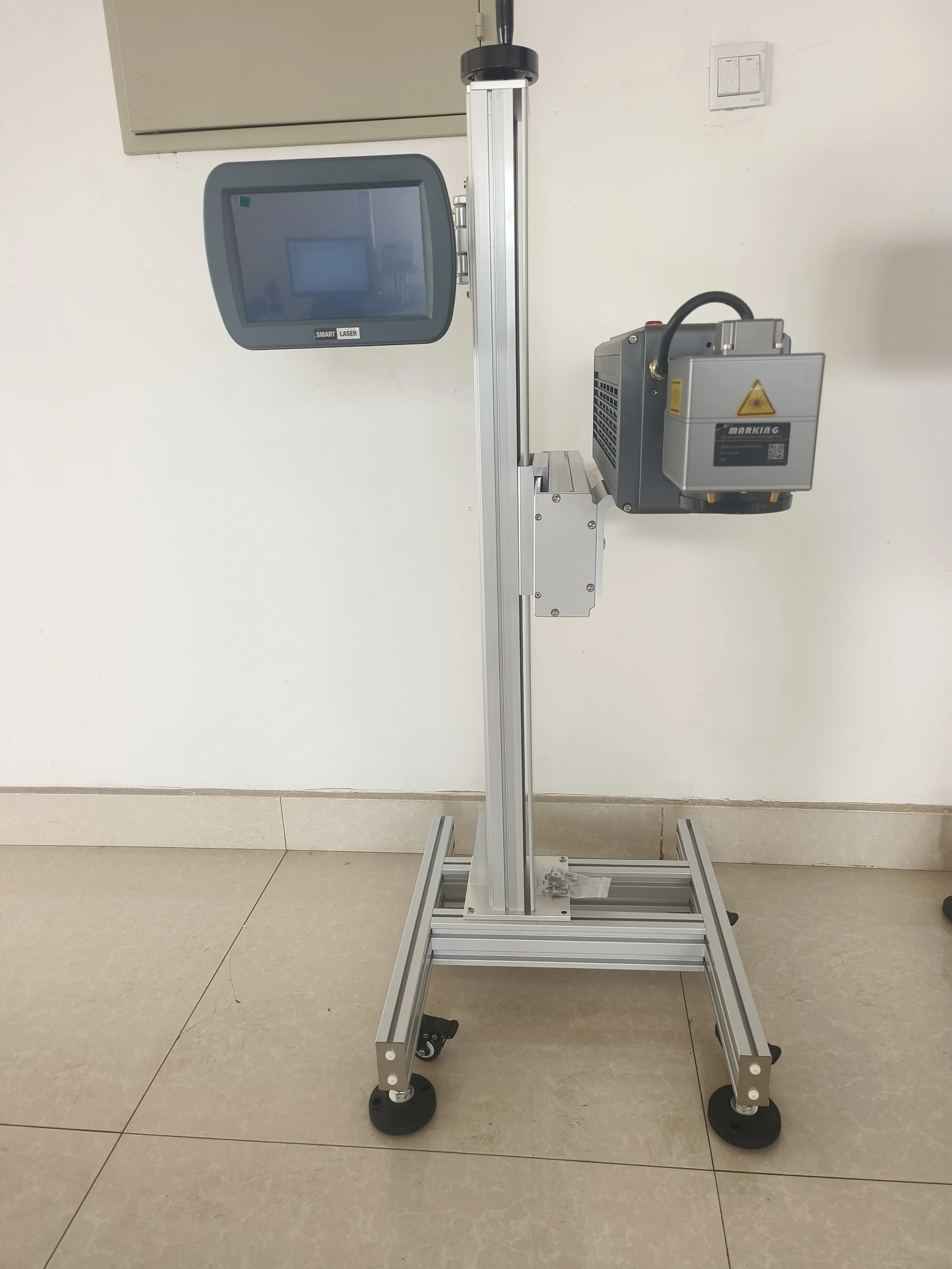 PE Pipe Flying Laser Marking&Coding Solutions Pipe Laser Printer